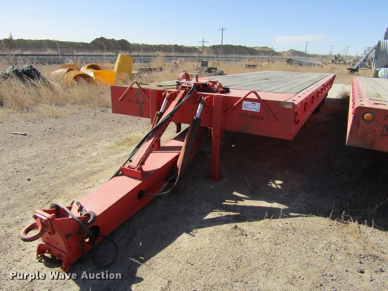 image for item DC8267 1994 Landoll 345-31 tilt deck equipment trailer