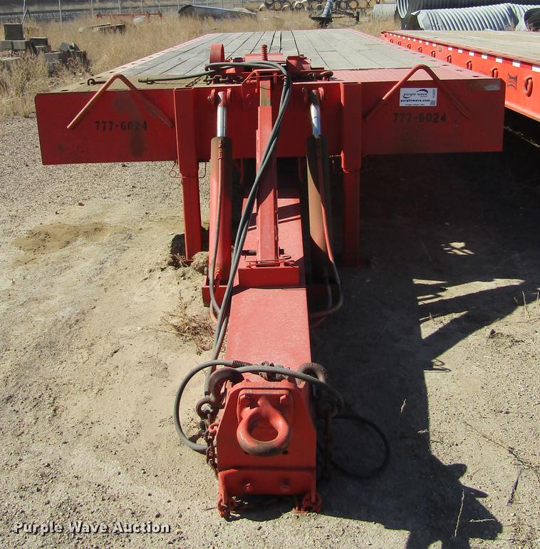 image for item DC8267 1994 Landoll 345-31 tilt deck equipment trailer