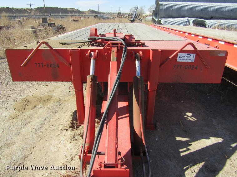 image for item DC8267 1994 Landoll 345-31 tilt deck equipment trailer