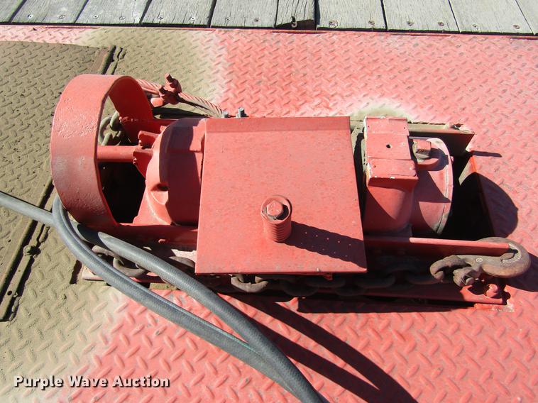 image for item DC8267 1994 Landoll 345-31 tilt deck equipment trailer