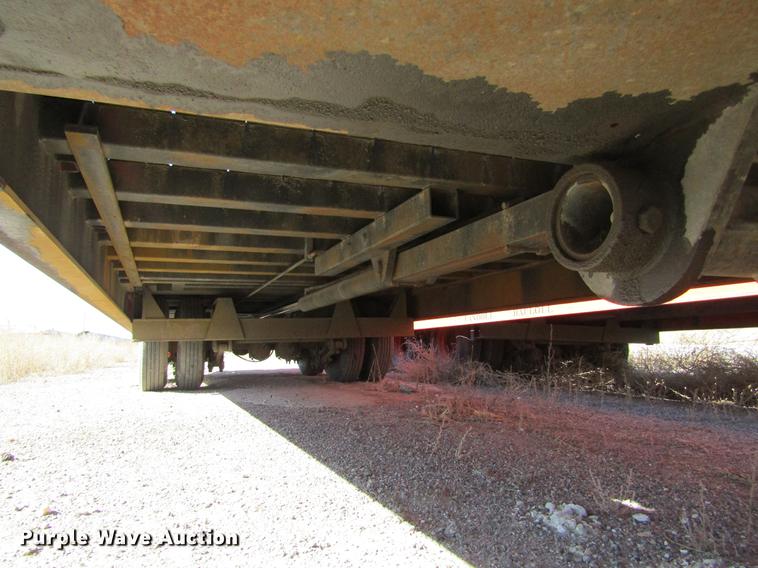 image for item DC8267 1994 Landoll 345-31 tilt deck equipment trailer