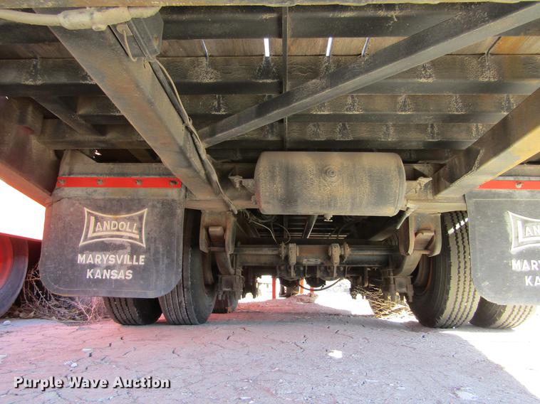 image for item DC8267 1994 Landoll 345-31 tilt deck equipment trailer