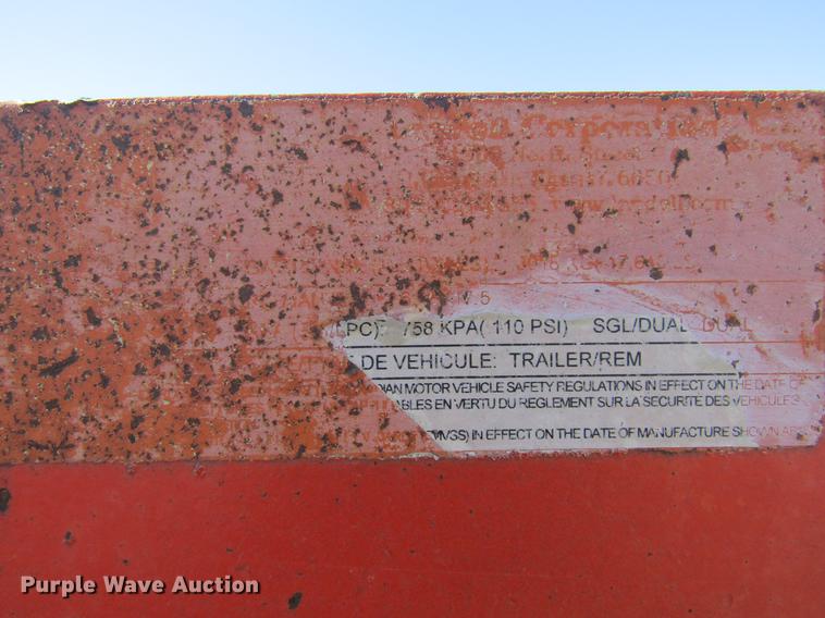 image for item DC8267 1994 Landoll 345-31 tilt deck equipment trailer