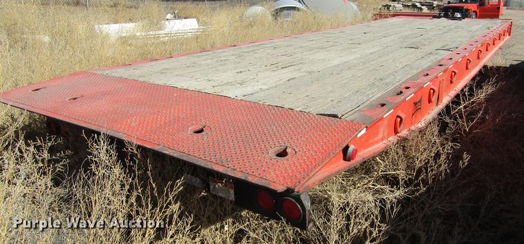 image for item DC8268 1999 Landoll 345B tilt deck equipment trailer