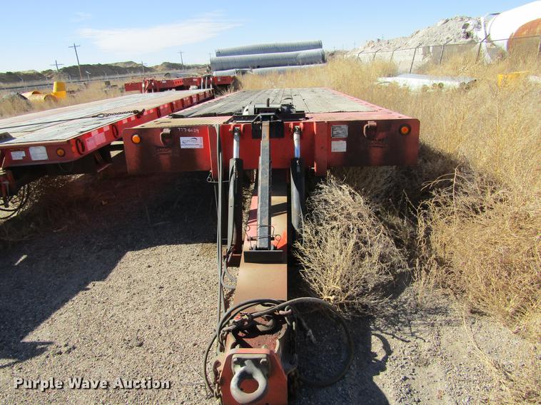 image for item DC8268 1999 Landoll 345B tilt deck equipment trailer