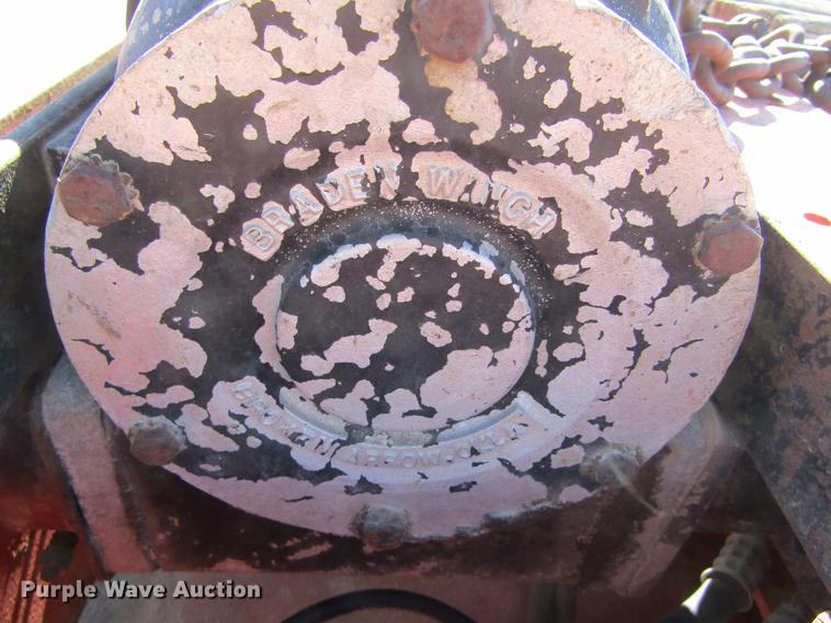 image for item DC8268 1999 Landoll 345B tilt deck equipment trailer