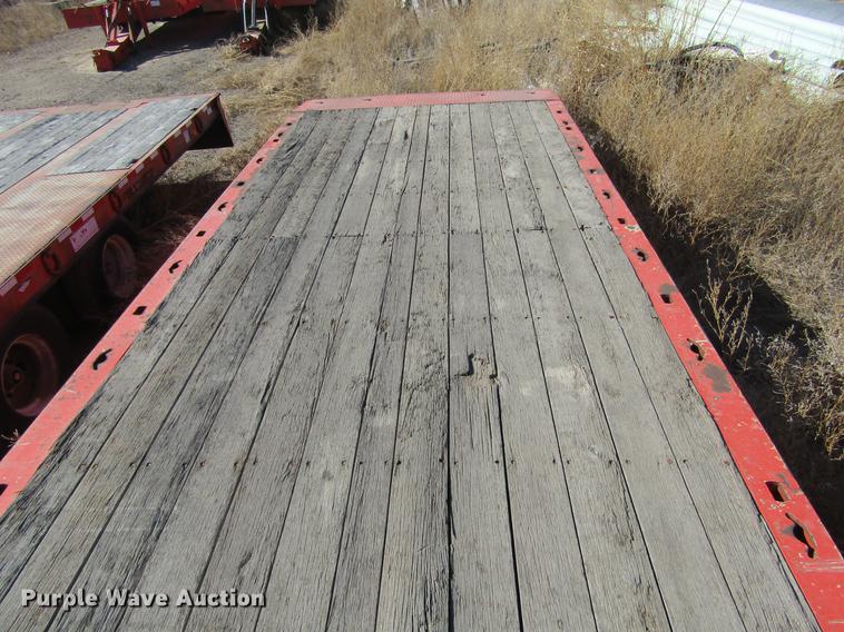 image for item DC8268 1999 Landoll 345B tilt deck equipment trailer