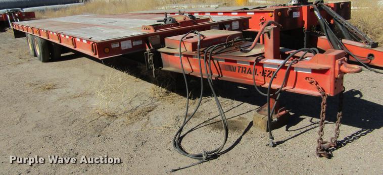 image for item DC8269 2001 Felling Trail-Eze PDLX20TC tilt deck equipment trailer