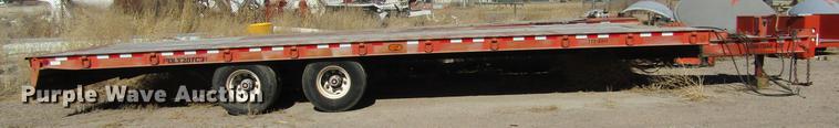 image for item DC8269 2001 Felling Trail-Eze PDLX20TC tilt deck equipment trailer