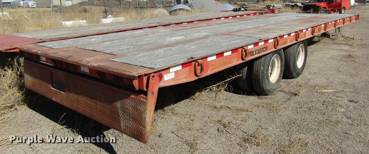 image for item DC8269 2001 Felling Trail-Eze PDLX20TC tilt deck equipment trailer