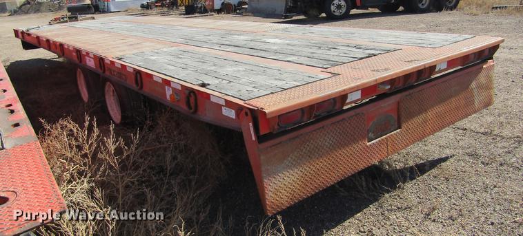 image for item DC8269 2001 Felling Trail-Eze PDLX20TC tilt deck equipment trailer