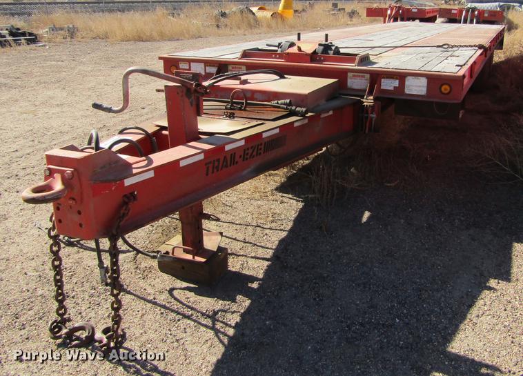 image for item DC8269 2001 Felling Trail-Eze PDLX20TC tilt deck equipment trailer