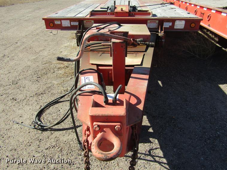 image for item DC8269 2001 Felling Trail-Eze PDLX20TC tilt deck equipment trailer