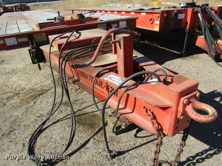 image for item DC8269 2001 Felling Trail-Eze PDLX20TC tilt deck equipment trailer