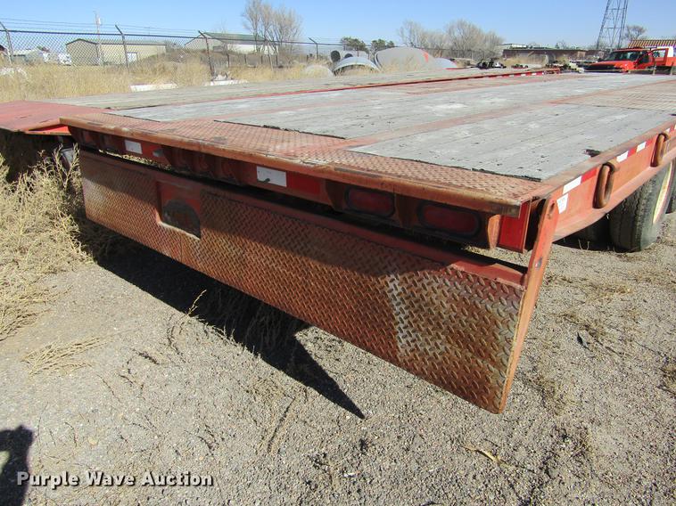 image for item DC8269 2001 Felling Trail-Eze PDLX20TC tilt deck equipment trailer