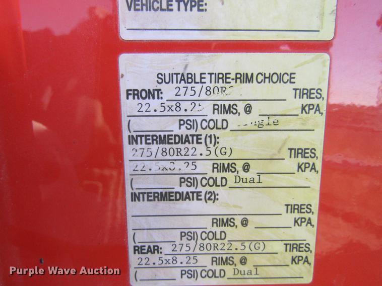 image for item DC8272 2001 Sterling LT7501 dump truck