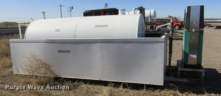 image for item DC8274 1992 Gilbarco fuel tank