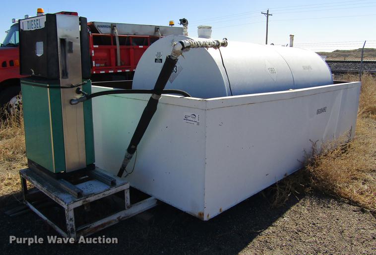 image for item DC8274 1992 Gilbarco fuel tank