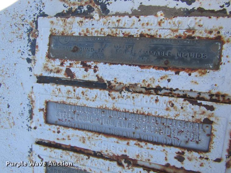 image for item DC8274 1992 Gilbarco fuel tank