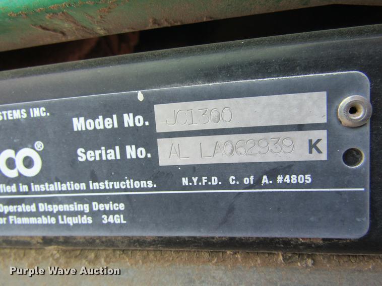 image for item DC8274 1992 Gilbarco fuel tank