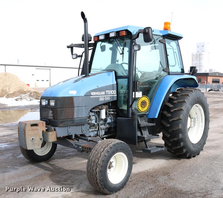 image for item DD8667 2001 New Holland TS100 tractor