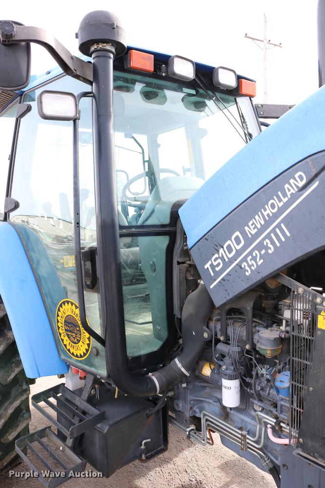 image for item DD8667 2001 New Holland TS100 tractor