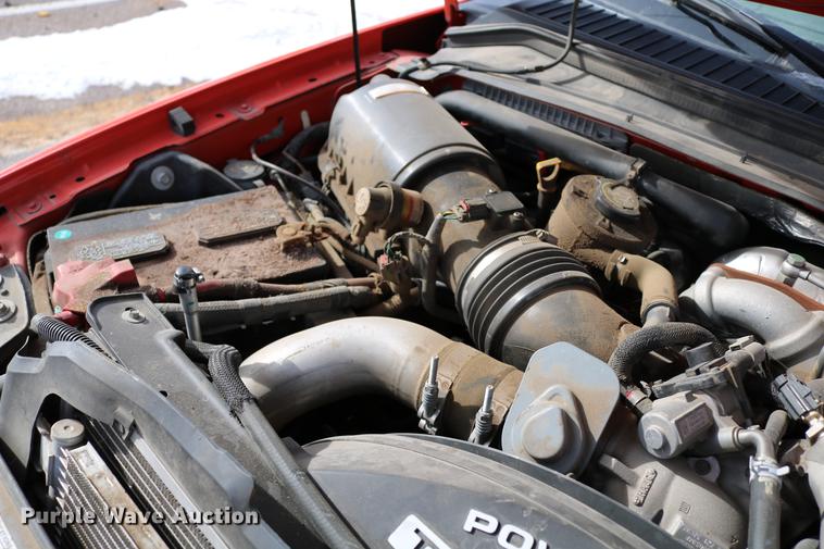 image for item DD8669 2008 Ford F250 Super Duty utility bed pickup truck