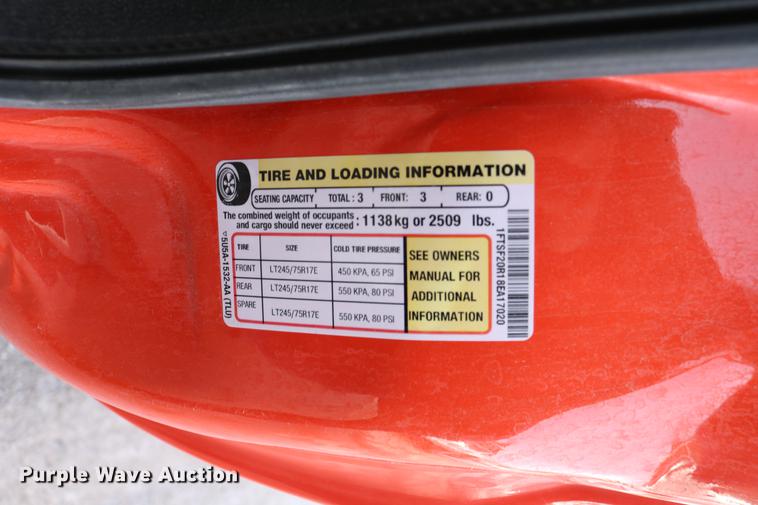 image for item DD8672 2008 Ford F250 Super Duty pickup truck