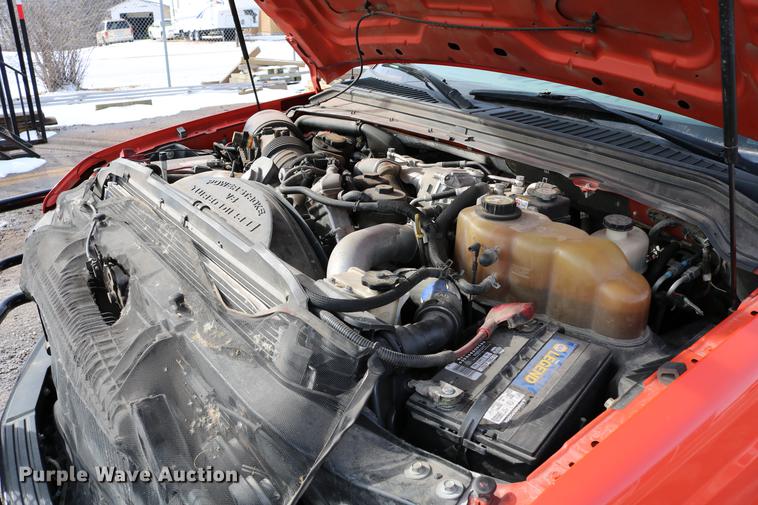 image for item DD8673 2008 Ford F250 Super Duty utility bed pickup truck