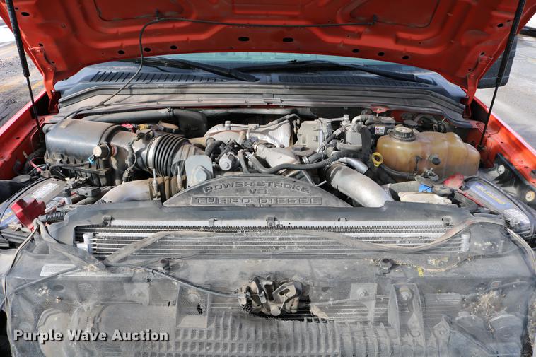 image for item DD8673 2008 Ford F250 Super Duty utility bed pickup truck