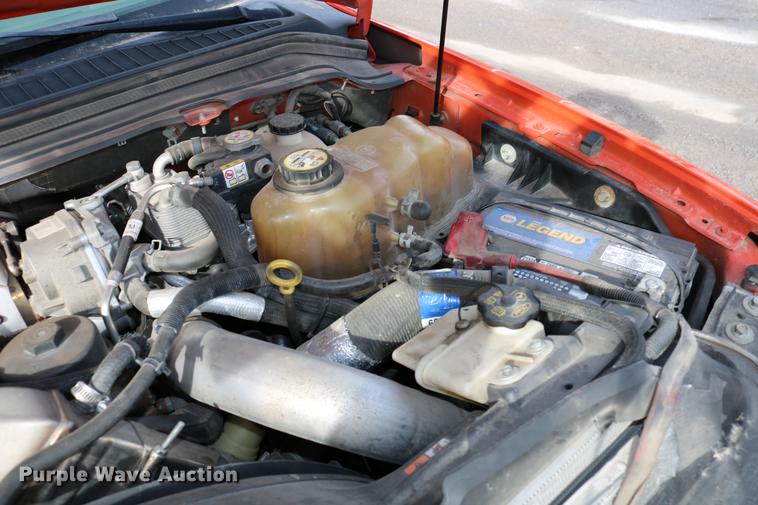 image for item DD8673 2008 Ford F250 Super Duty utility bed pickup truck