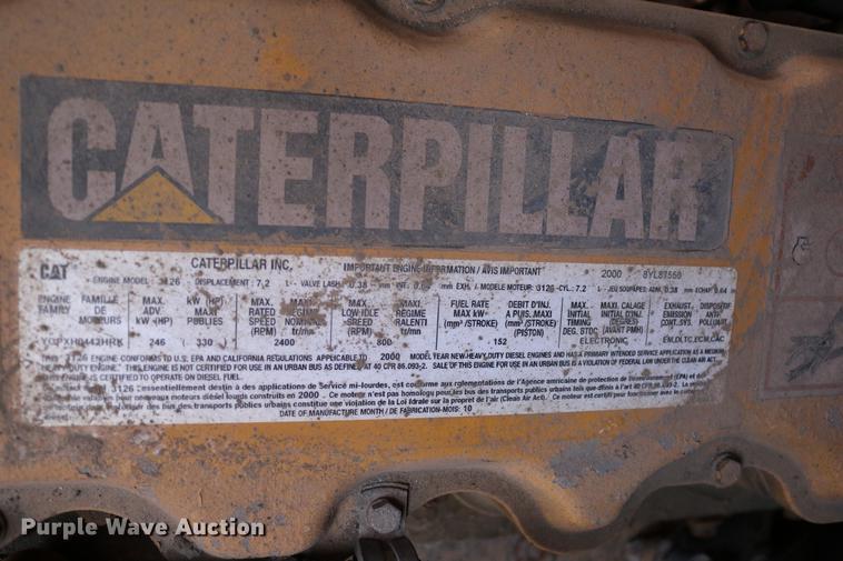 image for item DD8676 2001 Sterling L7501 dump truck