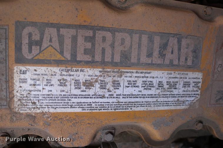 image for item DD8676 2001 Sterling L7501 dump truck