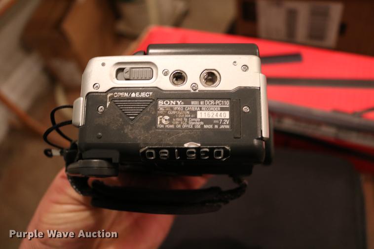 image for item EH9704 2001 Sony DCR-PC110 camcorder
