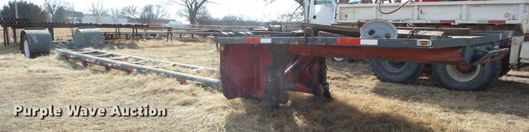 image for item BL9607 Shop built tank transport trailer