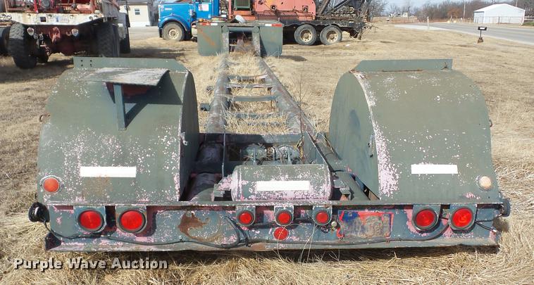 image for item BL9607 Shop built tank transport trailer