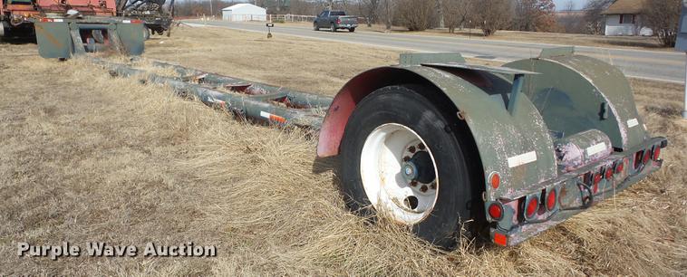 image for item BL9607 Shop built tank transport trailer