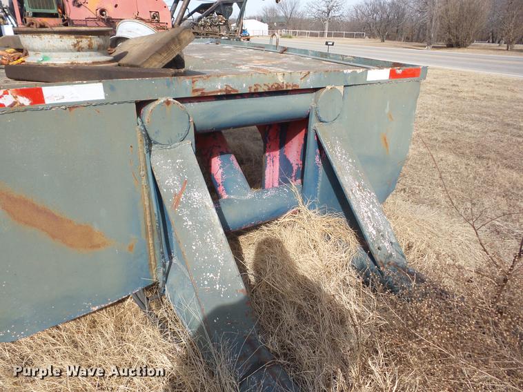 image for item BL9607 Shop built tank transport trailer