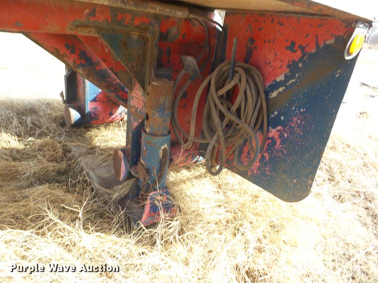 image for item BL9607 Shop built tank transport trailer