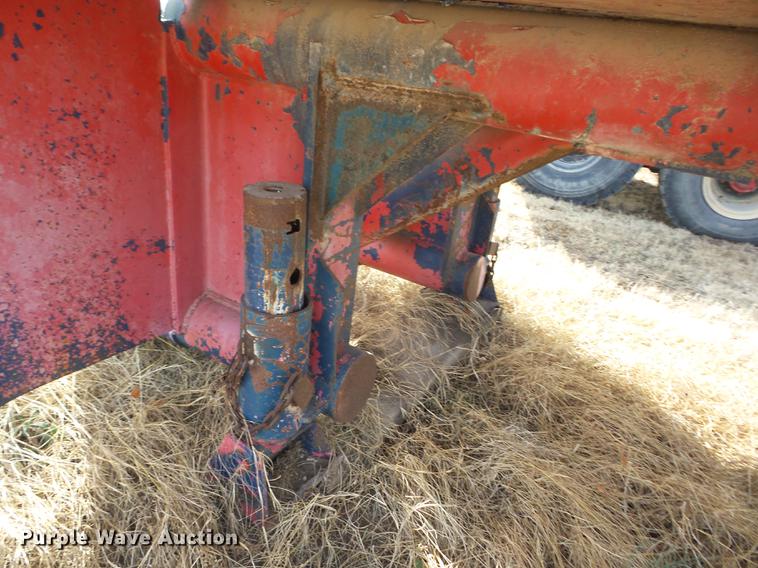 image for item BL9607 Shop built tank transport trailer