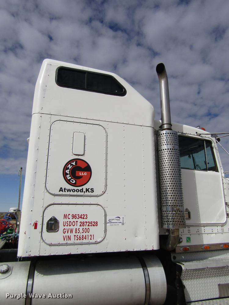 image for item DB1246 1996 Kenworth W900 semi truck