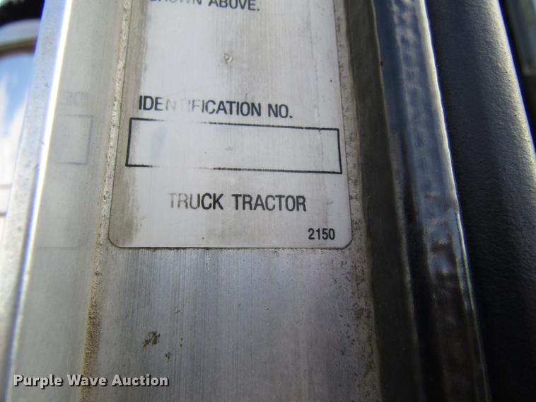 image for item DB1246 1996 Kenworth W900 semi truck