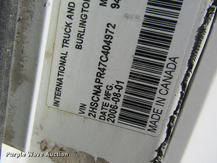 image for item DB5939 2007 International 9400i semi truck