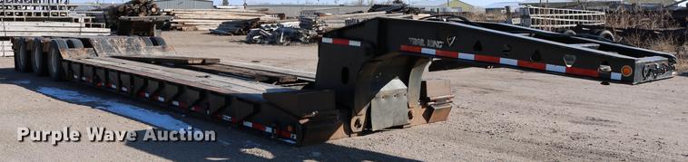 image for item DB6580 1993 Trail King TK100HDG-493 lowboy equipment trailer