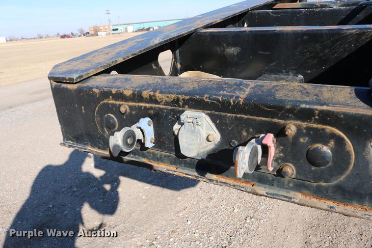 image for item DB6580 1993 Trail King TK100HDG-493 lowboy equipment trailer