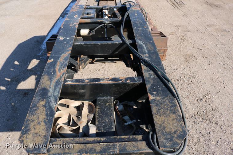 image for item DB6580 1993 Trail King TK100HDG-493 lowboy equipment trailer