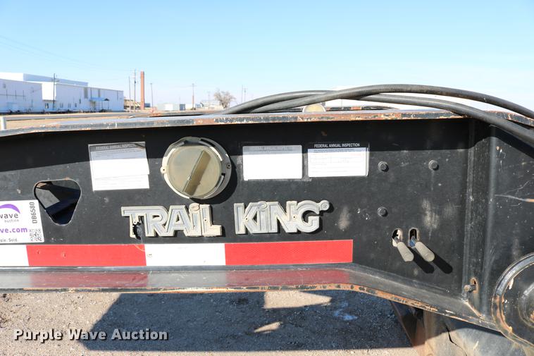 image for item DB6580 1993 Trail King TK100HDG-493 lowboy equipment trailer