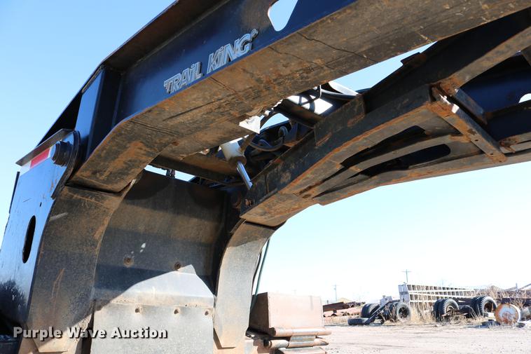 image for item DB6580 1993 Trail King TK100HDG-493 lowboy equipment trailer