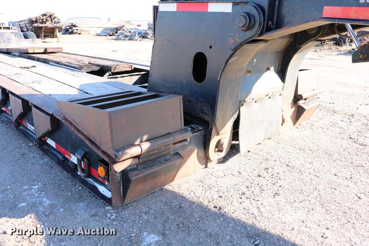 image for item DB6580 1993 Trail King TK100HDG-493 lowboy equipment trailer