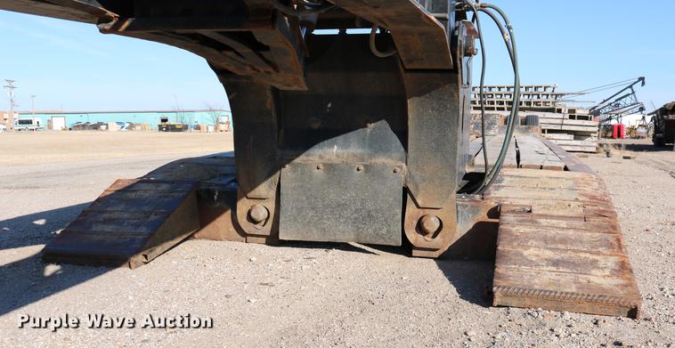 image for item DB6580 1993 Trail King TK100HDG-493 lowboy equipment trailer